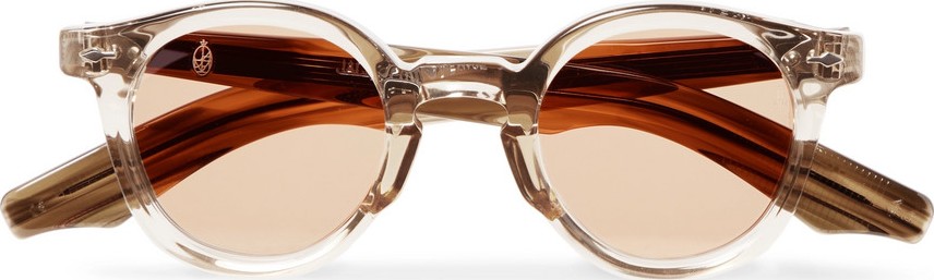 Jacques Marie Mage Felix Round-Frame Acetate Sunglasses