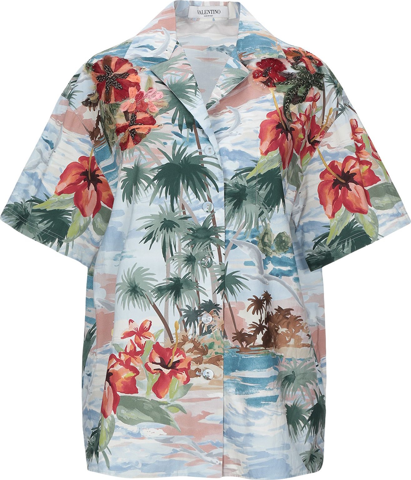 Valentino Patterned Shirts & Blouses