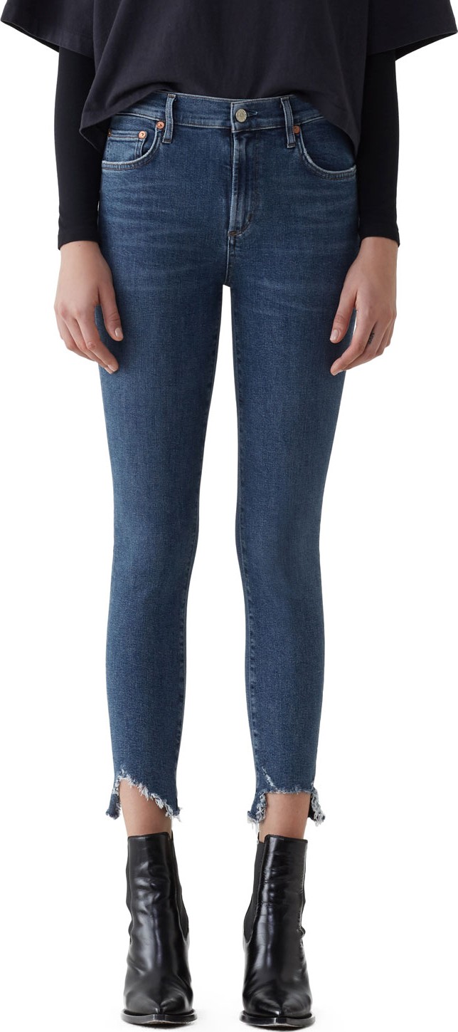 Agolde Sophie Step-Hem Skinny Jeans