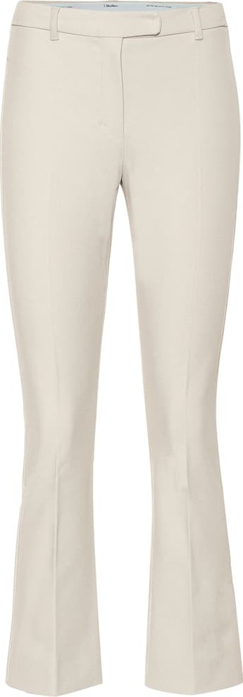 Max Mara Umanita cotton-blend twill pants