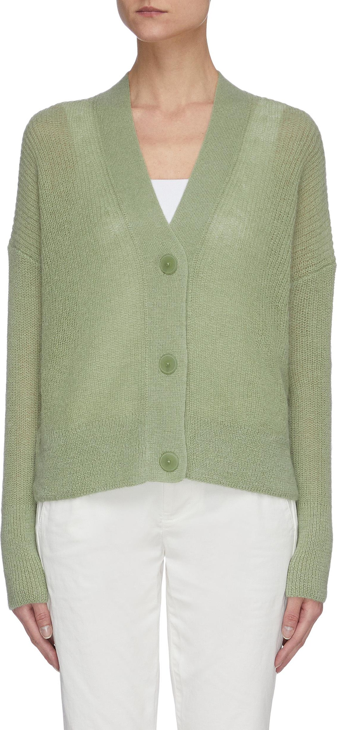 Vince Open stitch cardigan