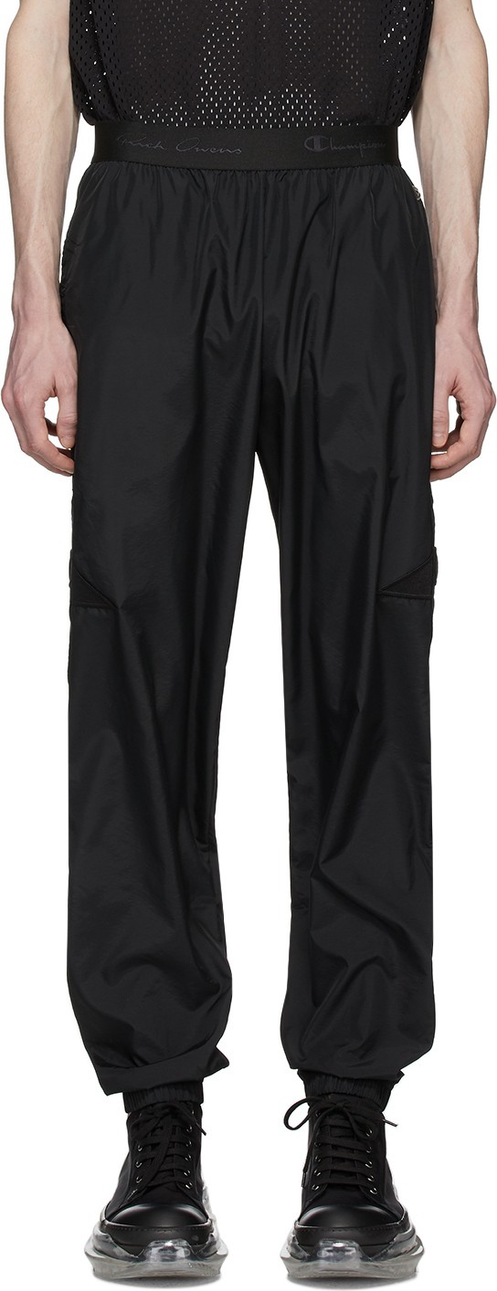 Rick Owens Black Champion Edition Light Lounge Pants