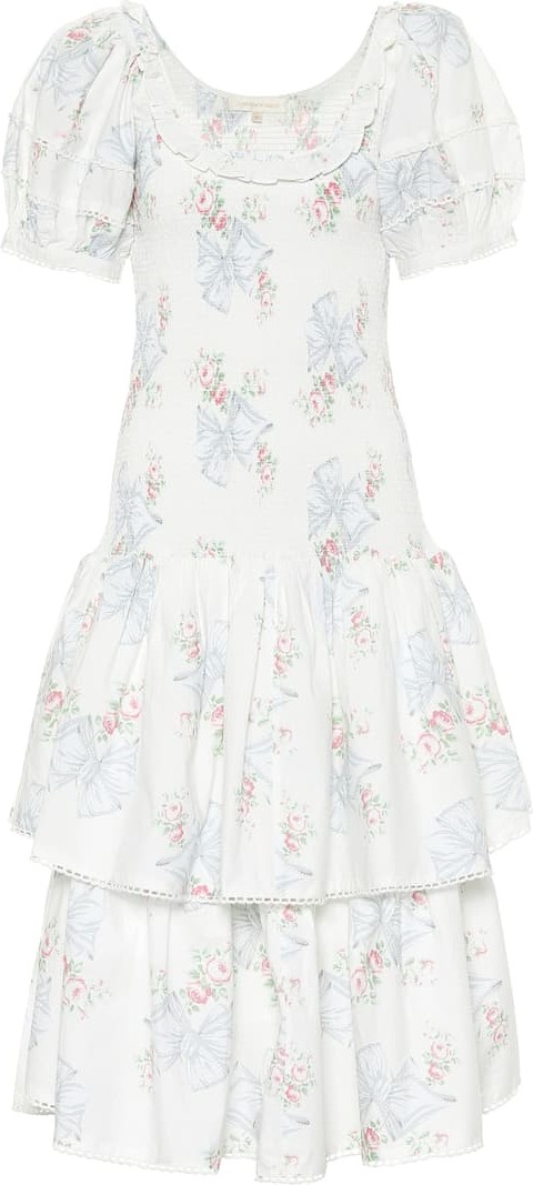 LOVESHACKFANCY Floral cotton dress