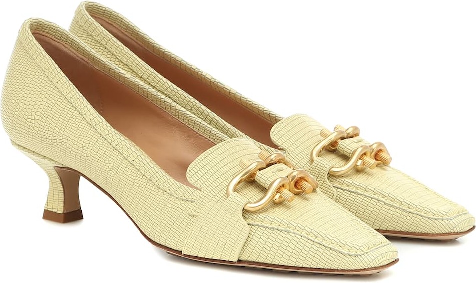 Bottega Veneta BV Madame leather pumps