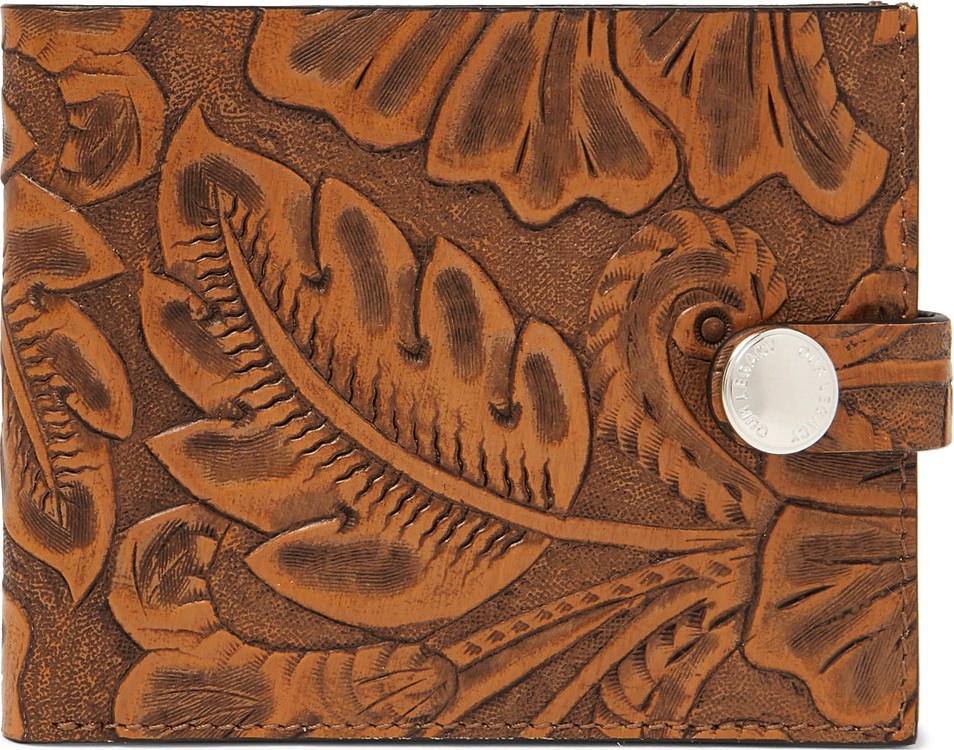 Our Legacy Embossed Leather Billfold Wallet