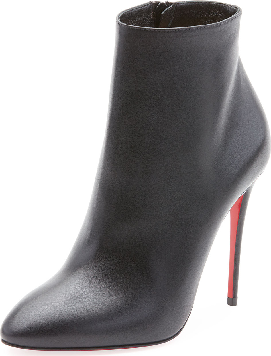 Christian Louboutin Eloise Leather Red Sole Bootie