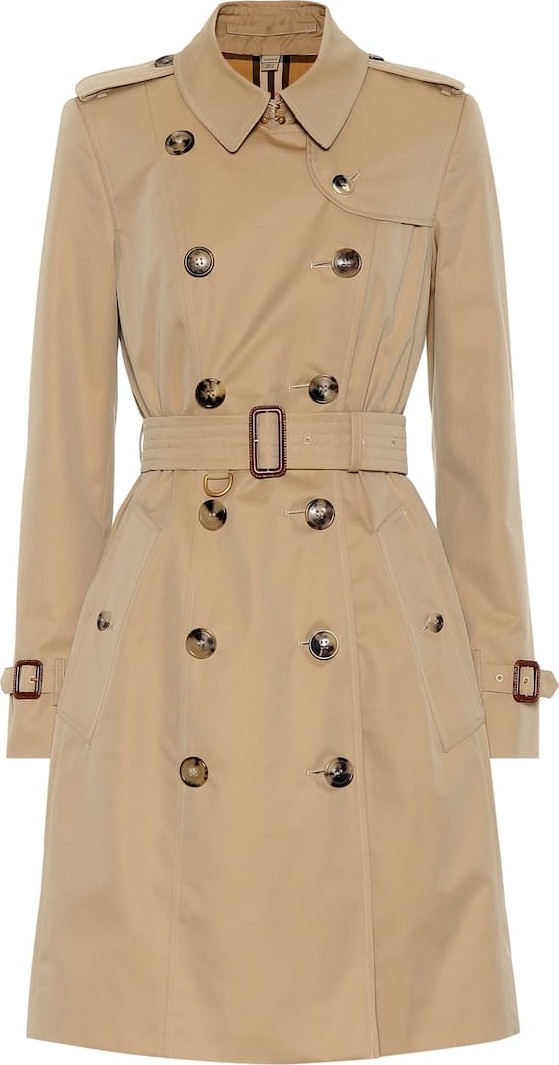 Burberry London England Cotton gabardine trench coat