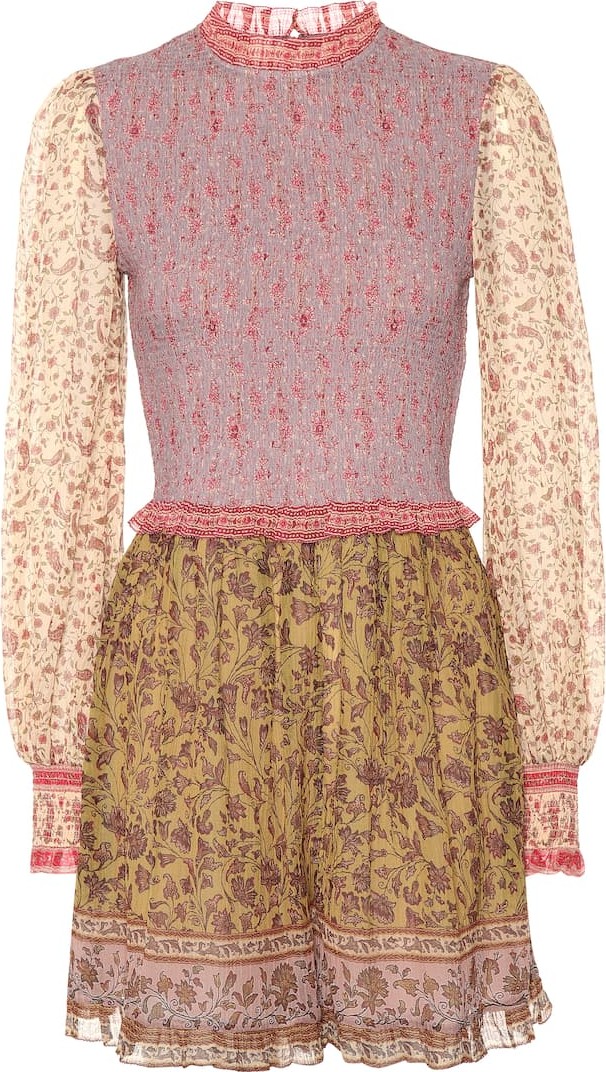 Zimmermann Juniper cotton and silk playsuit