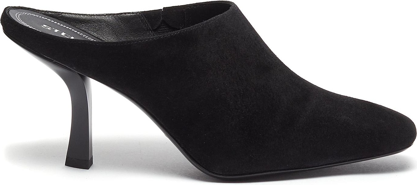 Stella Luna Almond toe suede mules