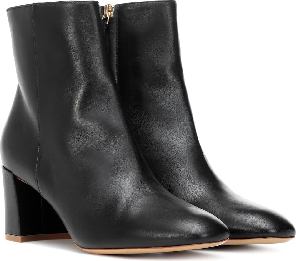 Mansur Gavriel Leather ankle boots