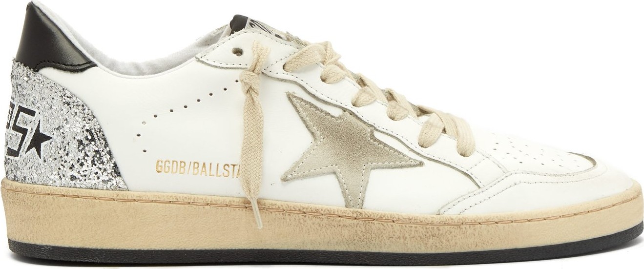 Golden Goose Deluxe Brand Ballstar low-top leather trainers