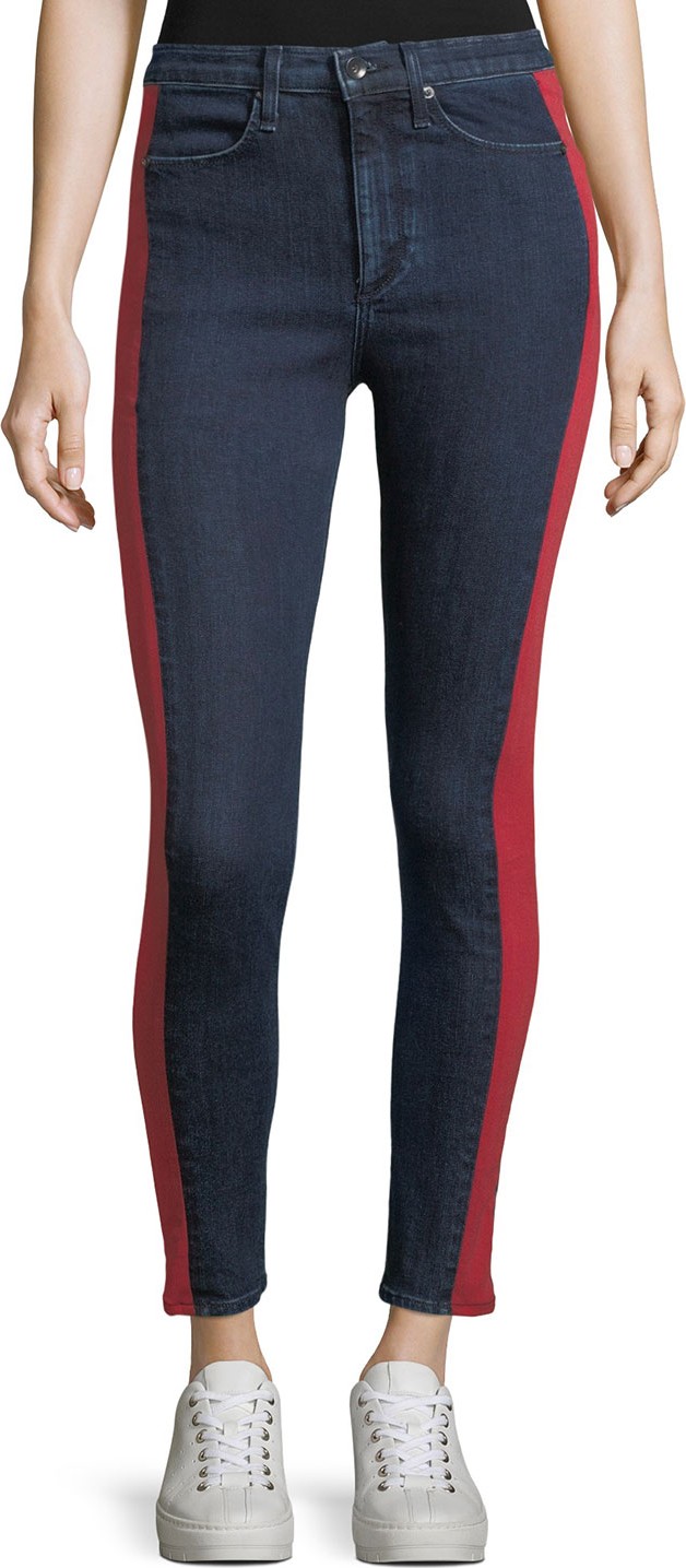 Rag & Bone Mazie Skinny Jeans with Side Stripe