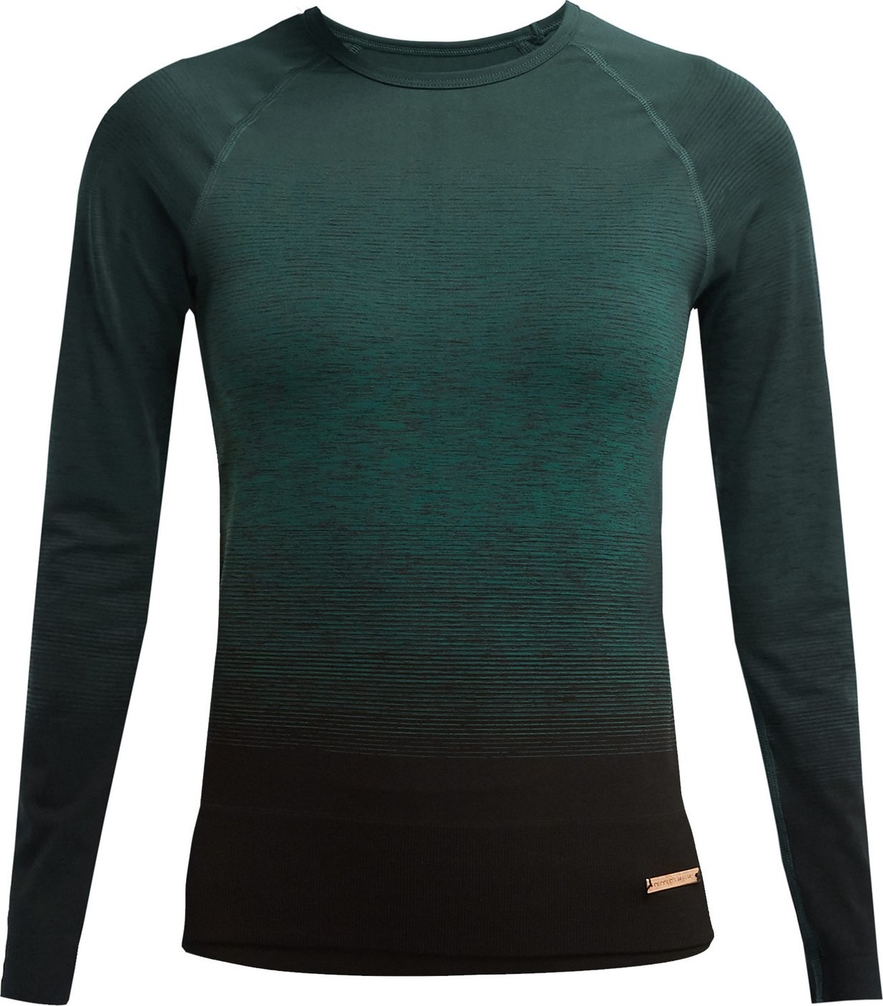Pepper & Mayne Goddess ombré-knit stretch performance top