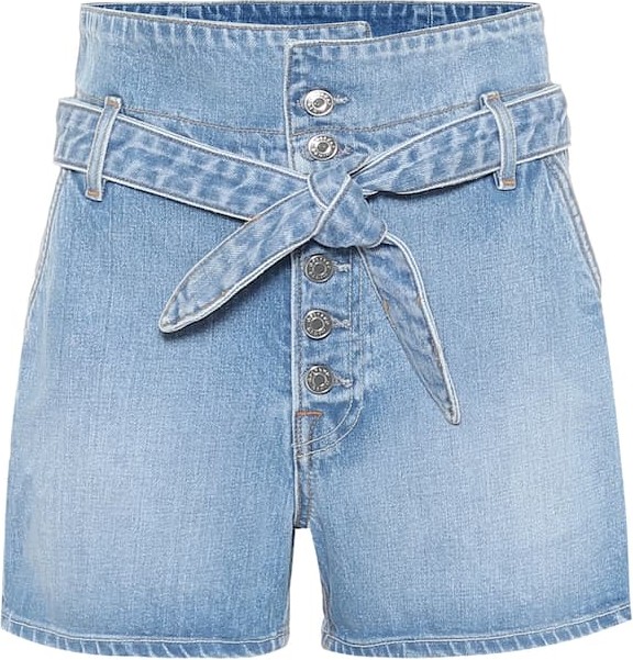 Grlfrnd Brynn high-rise denim shorts