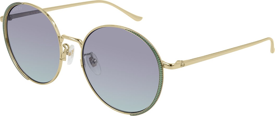 Gucci Round Metal Sunglasses
