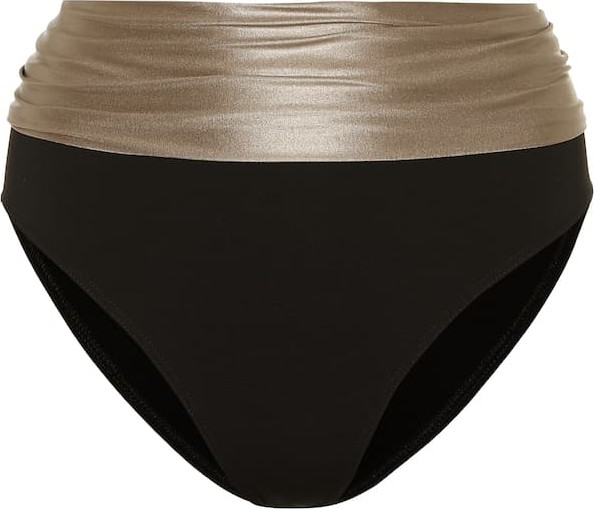 Max Mara Emy high-waisted bikini bottoms