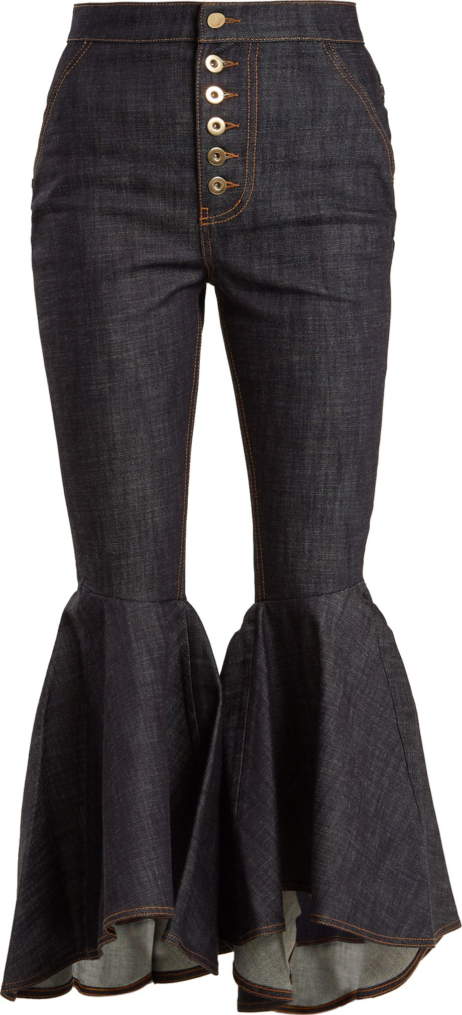 Ellery Hysteria high-rise kick-flare jeans