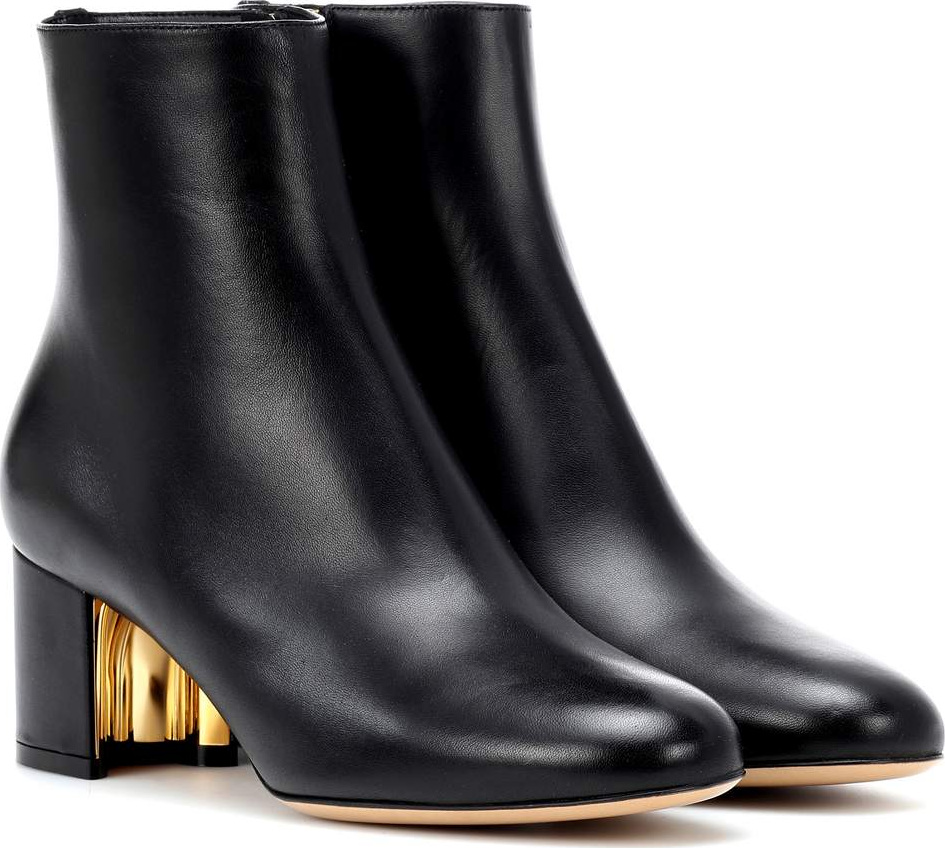 Salvatore Ferragamo Leather ankle boots