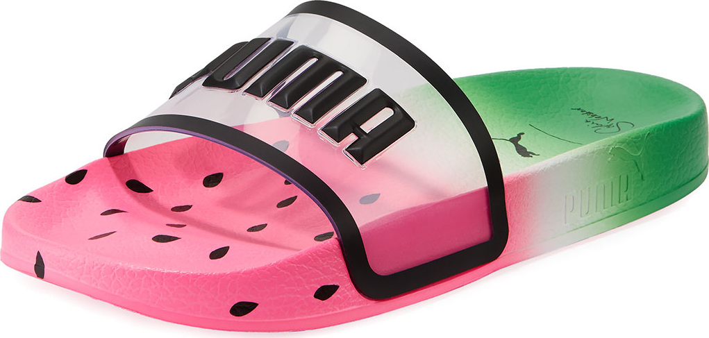 PUMA x Sophia Webster Leadcat Candy Princess Flat Sport Slide Sandals