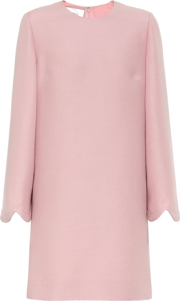 Valentino Wool and silk crêpe minidress