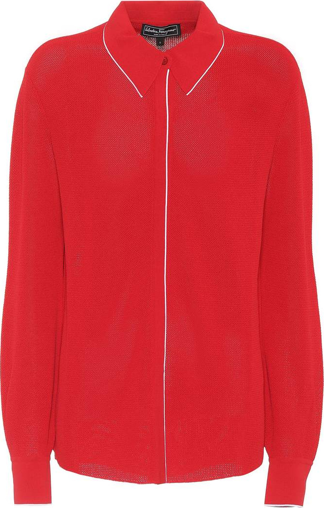 Salvatore Ferragamo Knitted shirt
