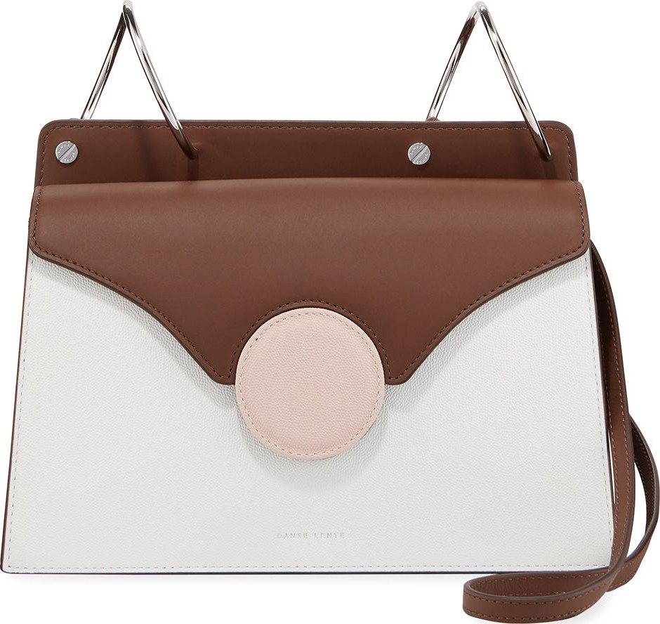Danse Lente Phoebe Colorblock Leather Shoulder Bag