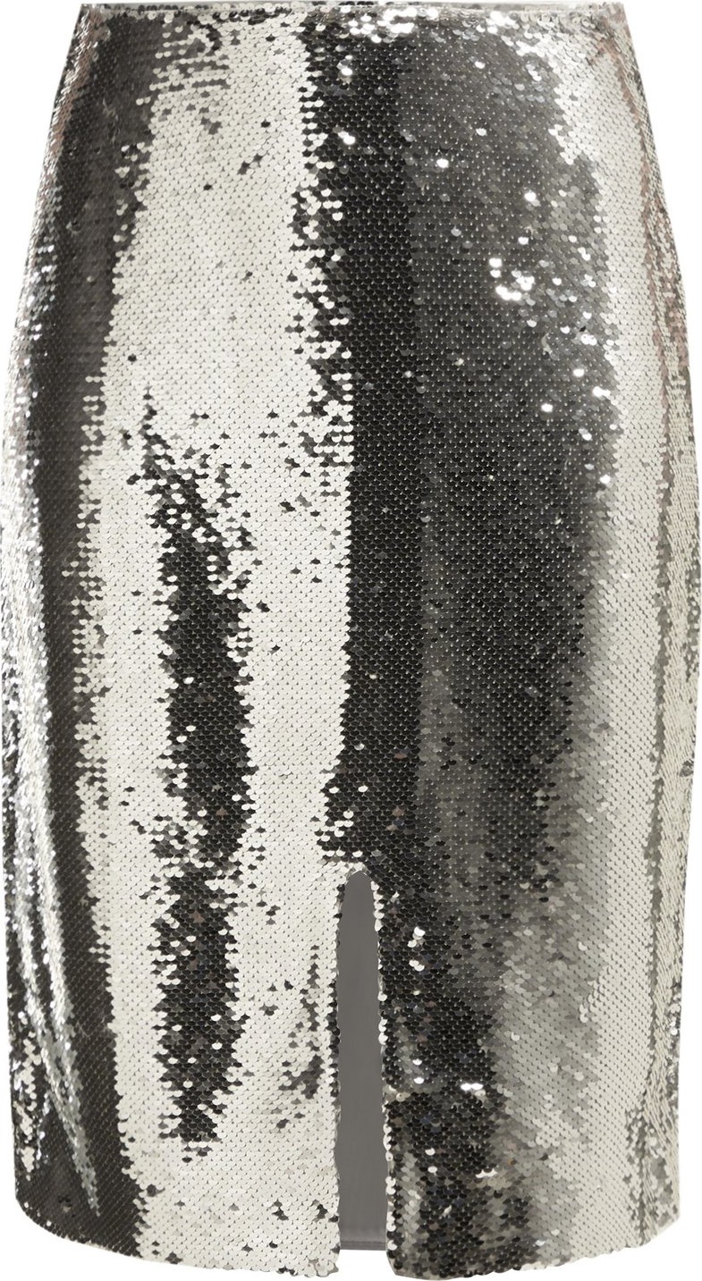 Ganni Sonora sequinned pencil skirt