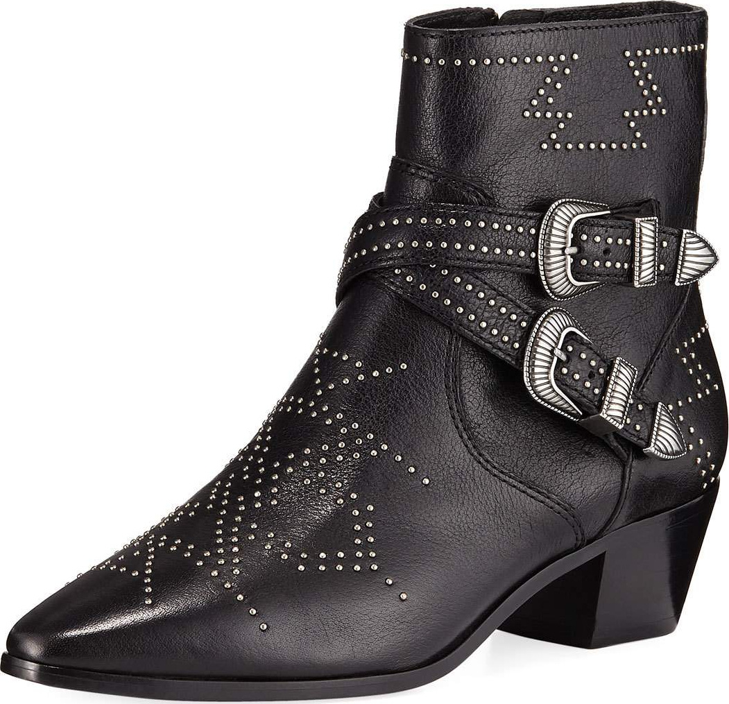 Frye Ellen Deco Buckle Bootie