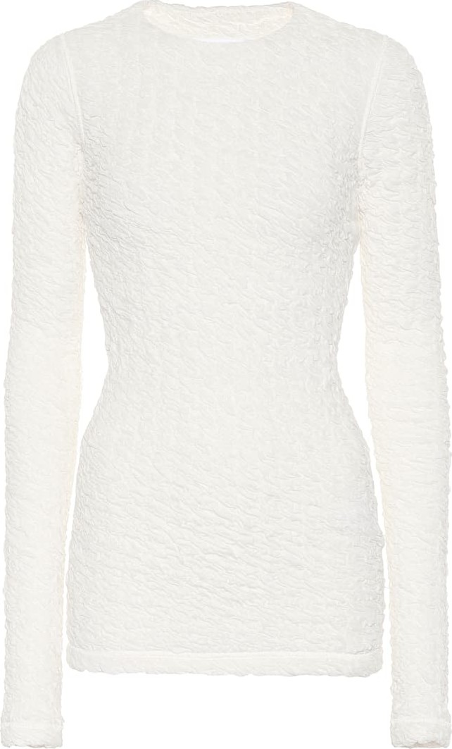 Jil Sander Stretch cotton top