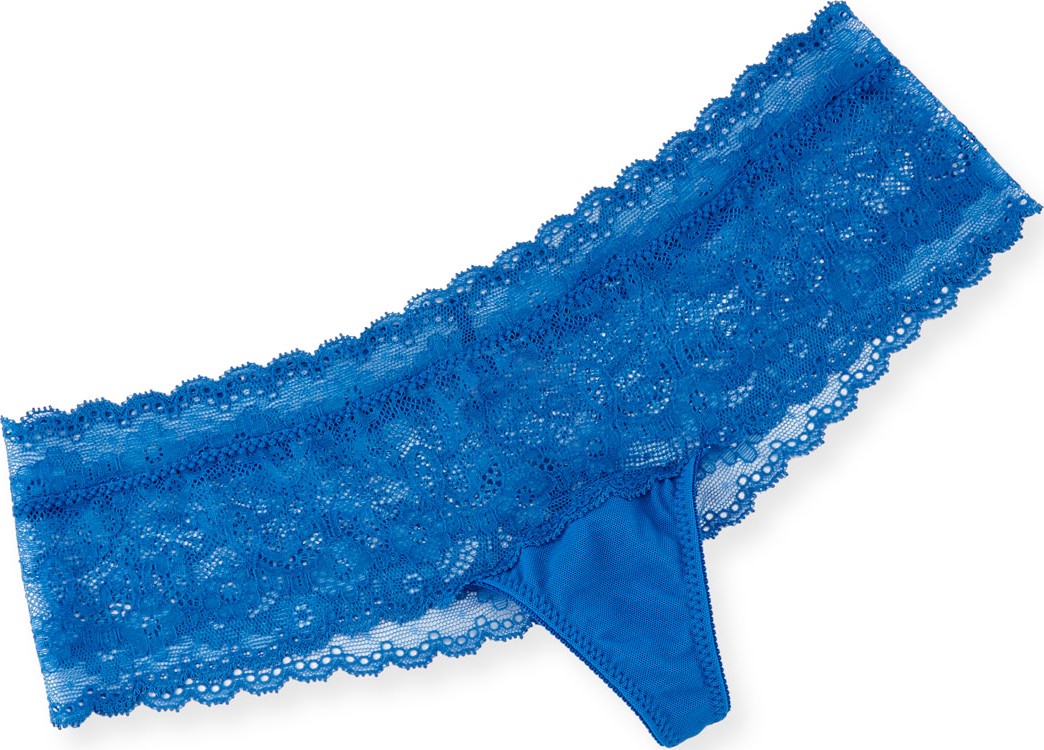 Eberjey Lace Boy-Leg Thong