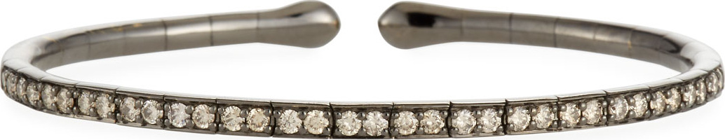 Etho Maria 18k Gold, Rhodium & Brown Diamond Bracelet