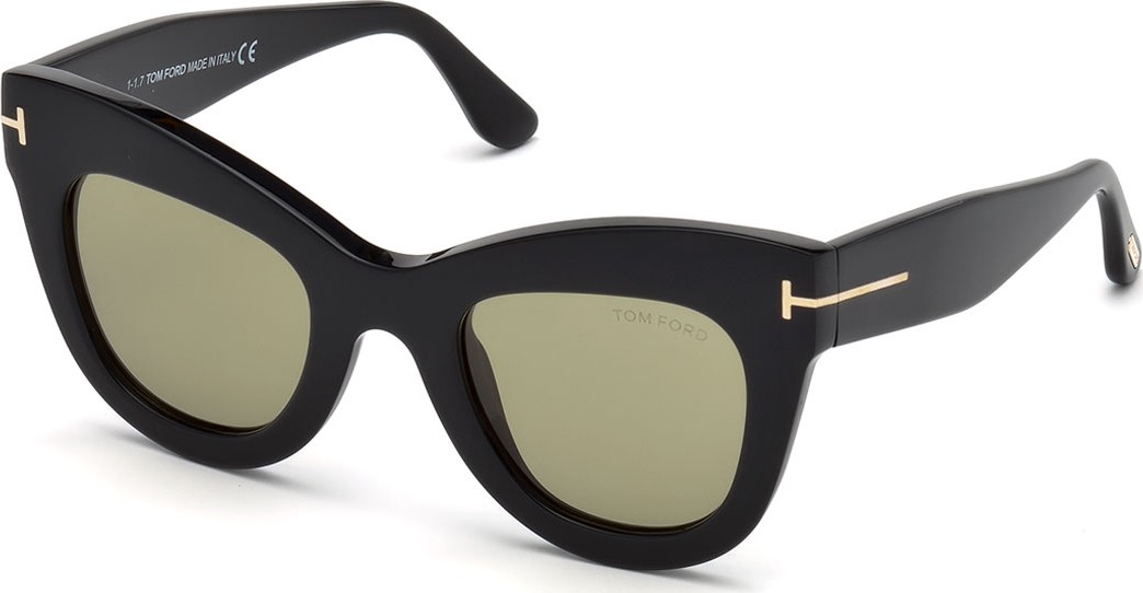 TOM FORD Karina Cat-Eye Plastic Sunglasses