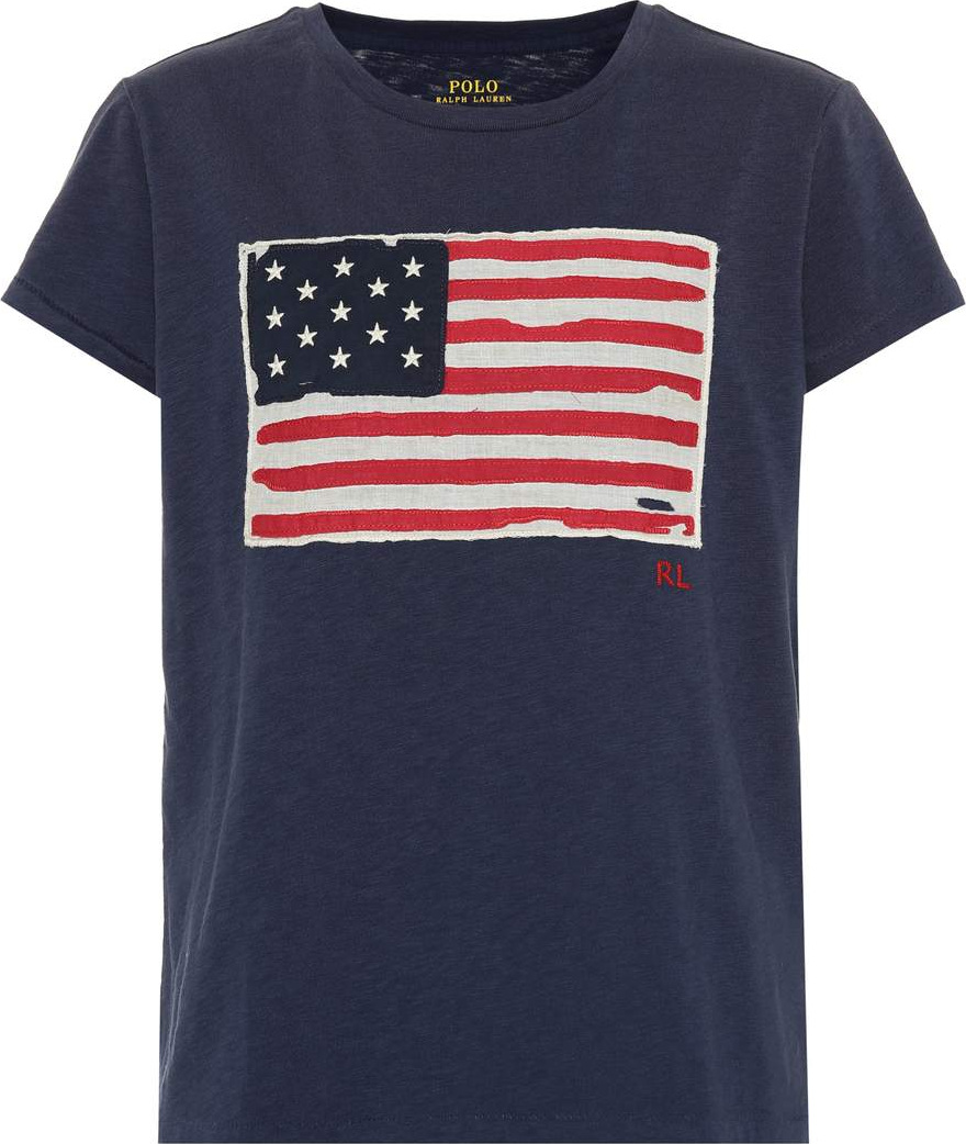 Polo Ralph Lauren Appliquéd cotton T-shirt