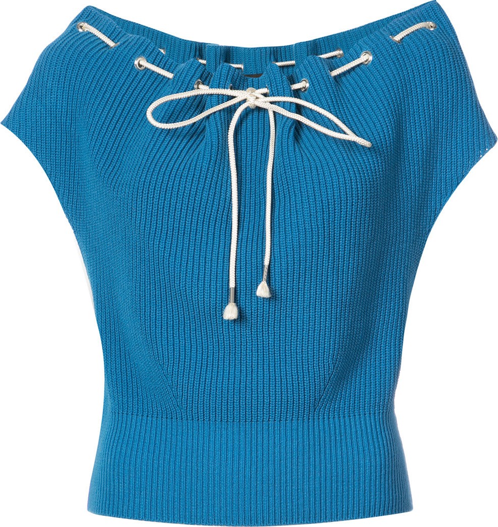 Calvin Klein 205W39NYC drawsting loose sweater