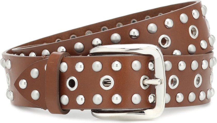 Isabel Marant Rica embellished leather belt