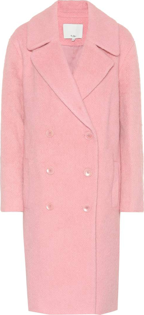 Tibi Mohair-blend coat