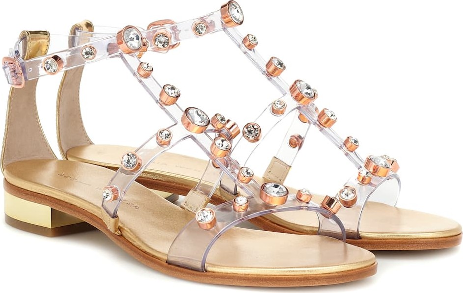 Sophia Webster Dina crystal sandals