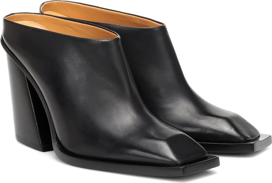 Petar Petrov Sterling leather mules