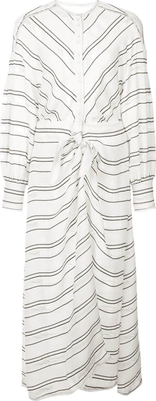 Proenza Schouler Crepe long sleeve dress