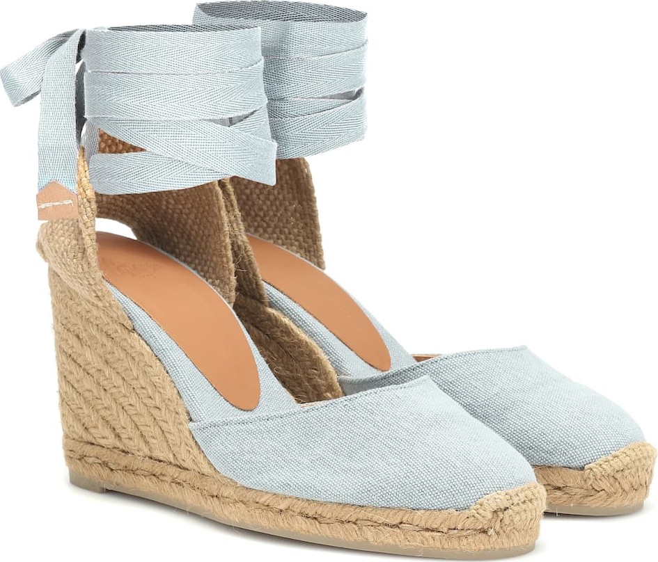 Castaner Carina canvas wedge espadrilles