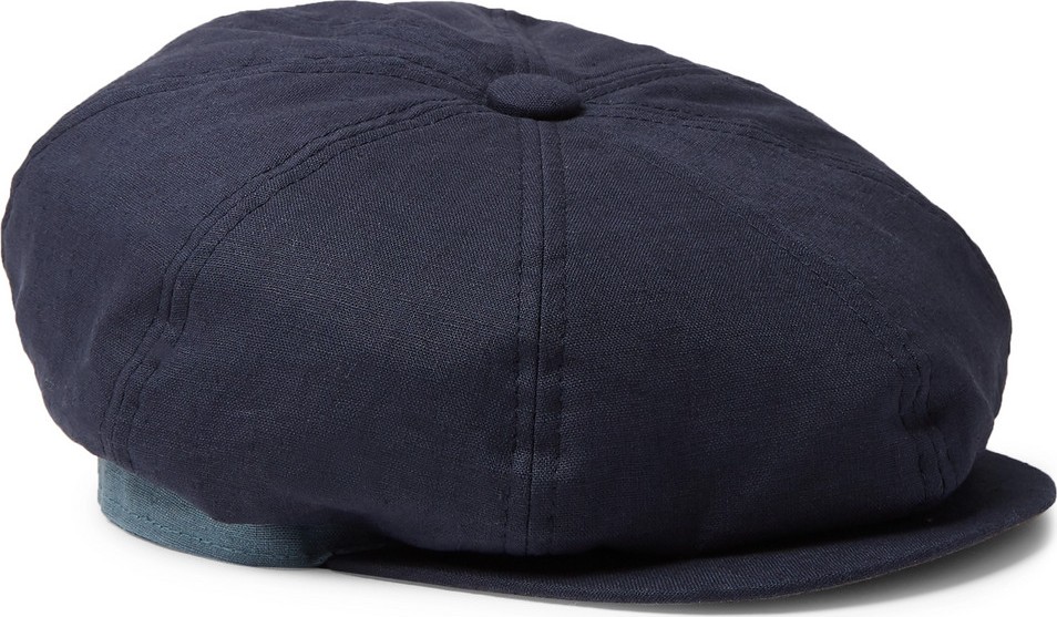 Paul Smith Linen Flat Cap