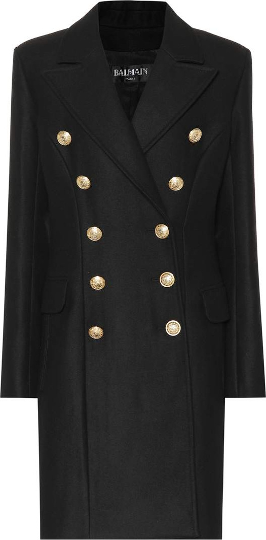 Balmain Wool and cashmere coat