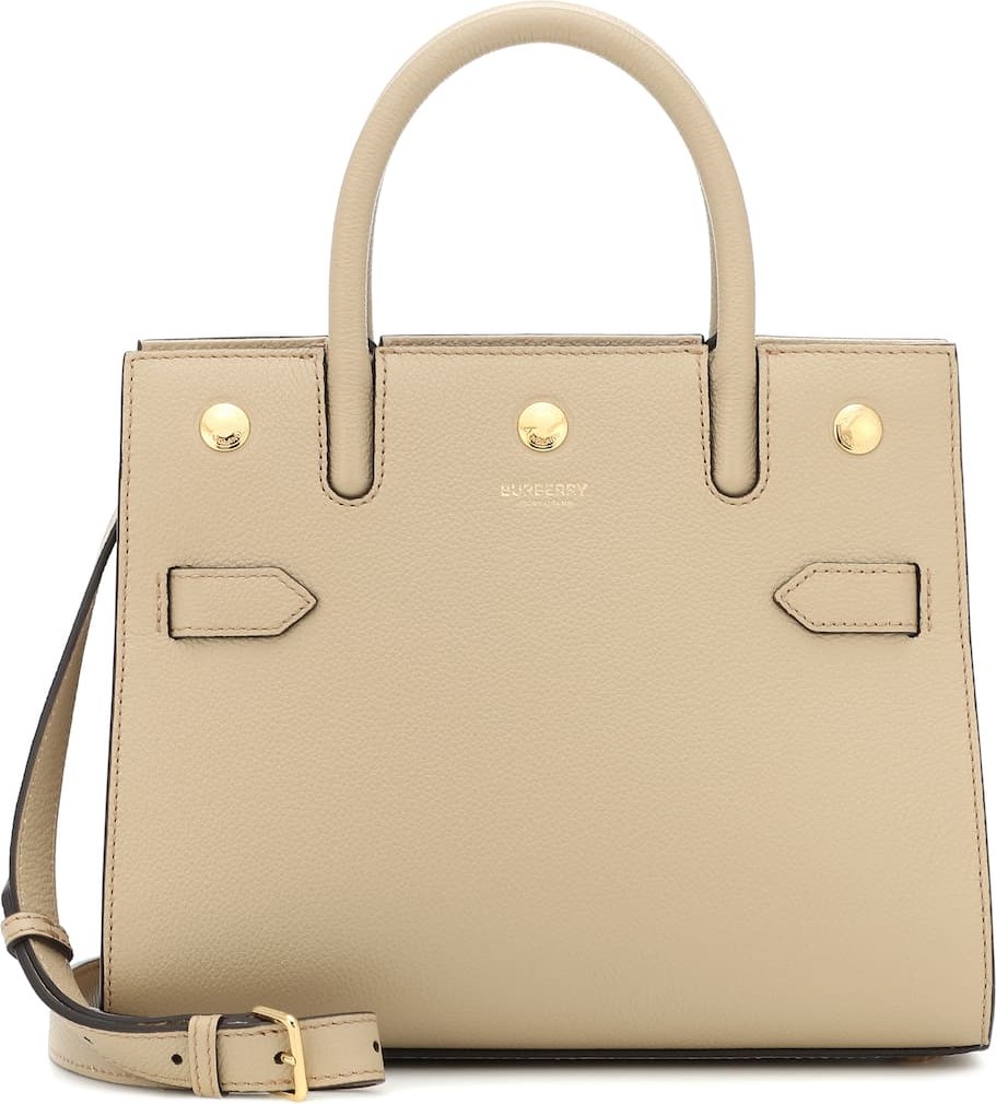 Burberry London England Title Mini leather tote