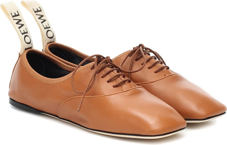 LOEWE Leather Derby shoes