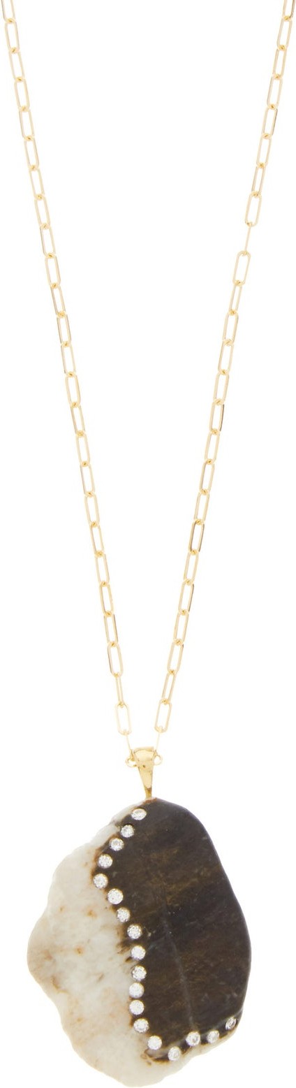 Cvc Stones Always diamond & 18kt gold necklace