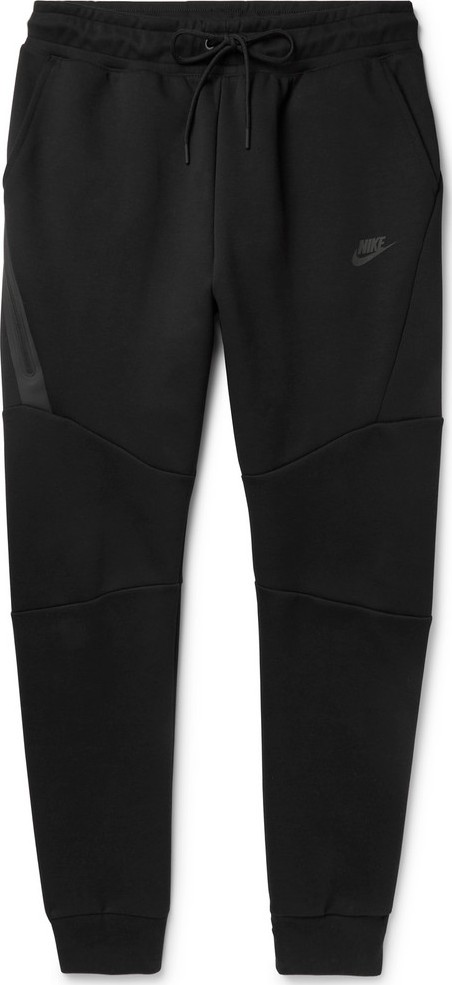 Nike Slim-Fit Tapered Cotton-Blend Tech Fleece Sweatpants