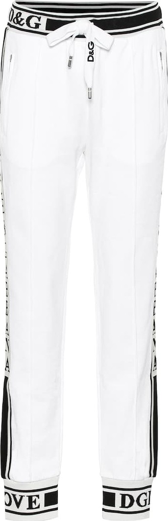 Dolce & Gabbana Logo cotton trackpants