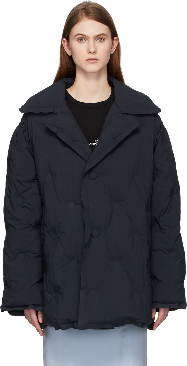 Maison Margiela Black Recycled Nylon Jacket