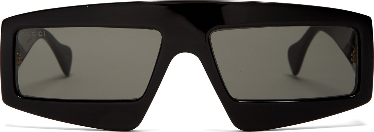 Gucci Logo-embellished acetate sunglasses