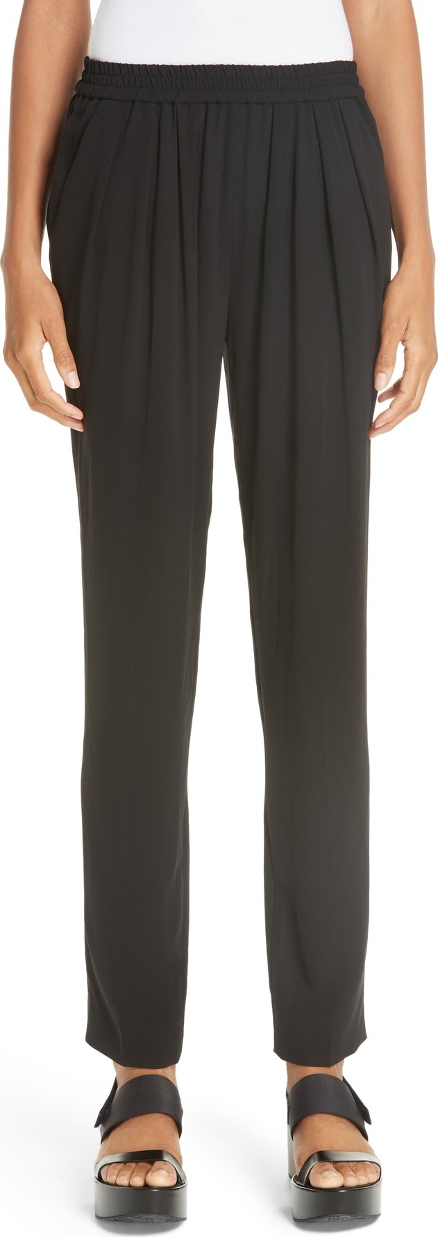 Michael Kors Silk Georgette Joggers